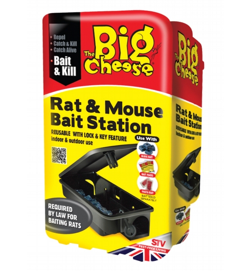 The Big Cheese Rat & Mouse Bait Station 