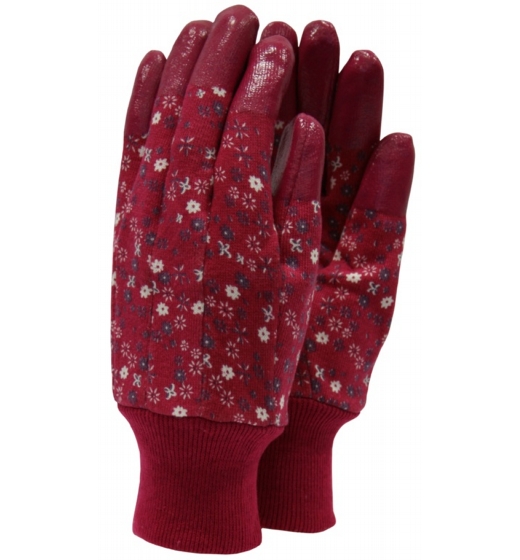 Town & Country Aqua Sure Ladies Gloves Aubergine Size - M