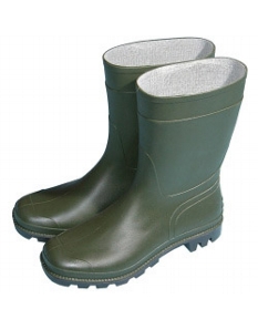 Town & Country Essentials Half Length Wellington Boots - Green UK Size 4 - Euro Size 37