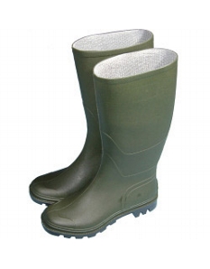 Town & Country Essentials Full Length Wellington Boots - Green UK Size 9 - Euro Size 43