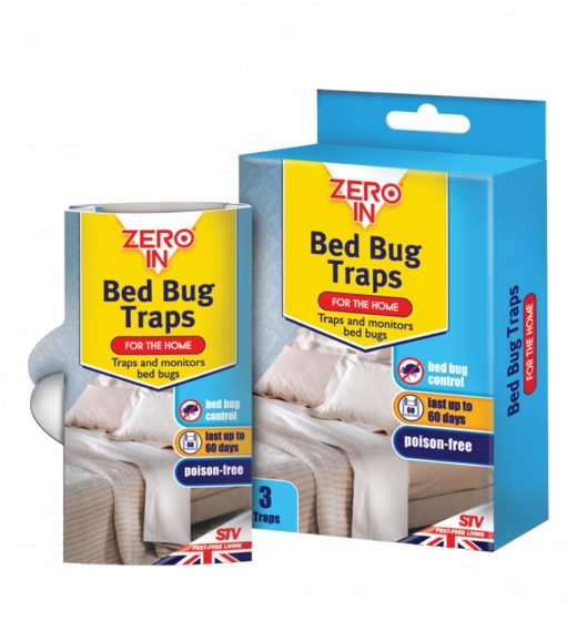 Zero In Bed Bug Traps 3 Pack