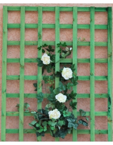 Apollo Rigid Square Trellis 1.8 x 0.9m Green