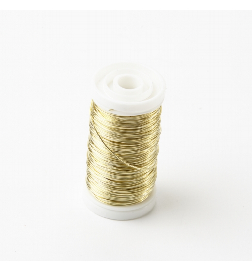 Oasis Metalic Reel Wire Shiny Gold
