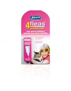 Johnsons Vet 4fleas Protector for Cats & Kittens Spot-on Treatment
