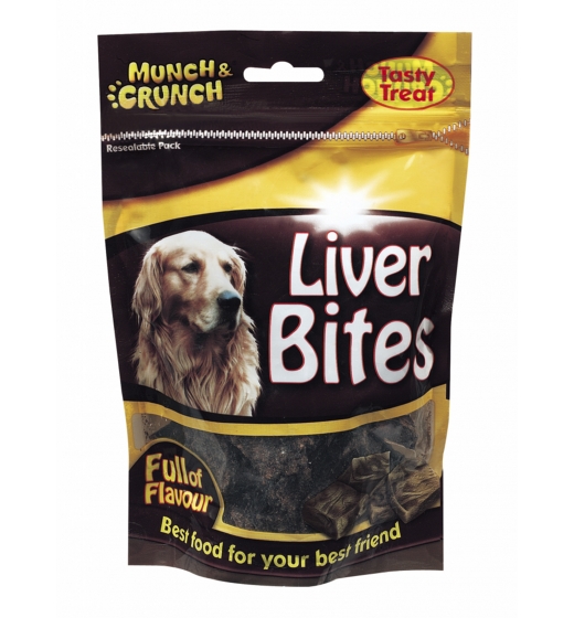 Munch & Crunch Liver Bites 150g
