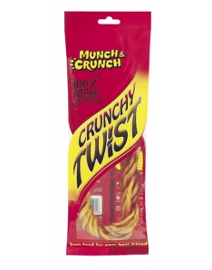 Munch & Crunch Porkhide Crunchy Twist - Smoked 