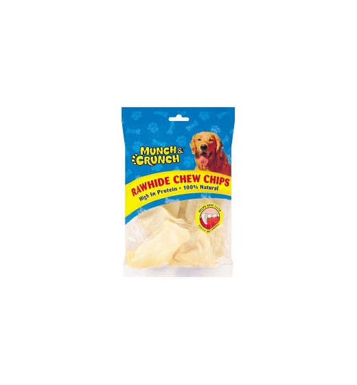 Munch & Crunch Rawhide Chew Chips 100g Approx