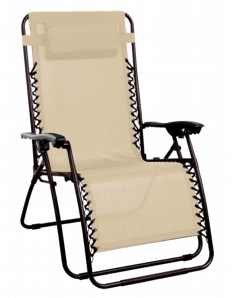 SupaGarden Oversize Zero Gravity Chair Grey