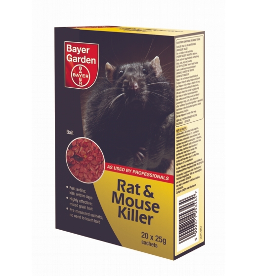 Bayer Rat & Mouse Killer 500g