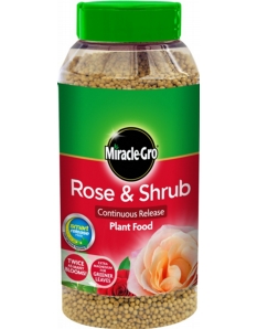 Miracle-Gro Rose & Shrub Continuous Release Plant Food 1kg Shaker Jar