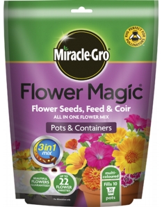 Miracle-Gro Flower Magic Multi Coloured Pouch For Pots 350g