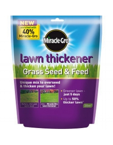 Miracle-Gro Lawn Thickener Grass Seed and Feed 500g Pouch
