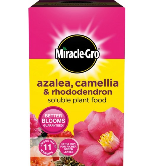 Miracle-Gro Azalea, Camellia & Rhododendron Soluble Plant Food 500g Carton
