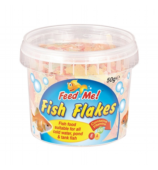 Feed Me Fish Flakes 