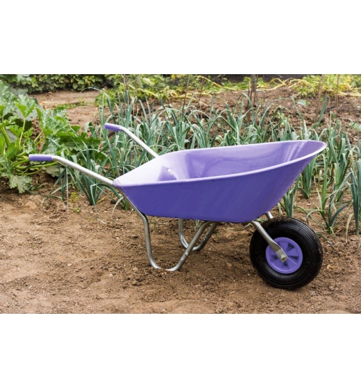 Ambassador Boxed Wheelbarrow 85L Lilac