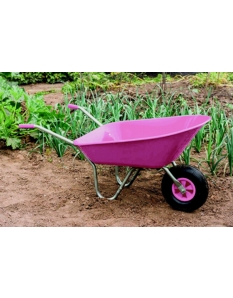 Ambassador Boxed Wheelbarrow 85L Pink