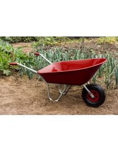 Ambassador Boxed Wheelbarrow 85L Red