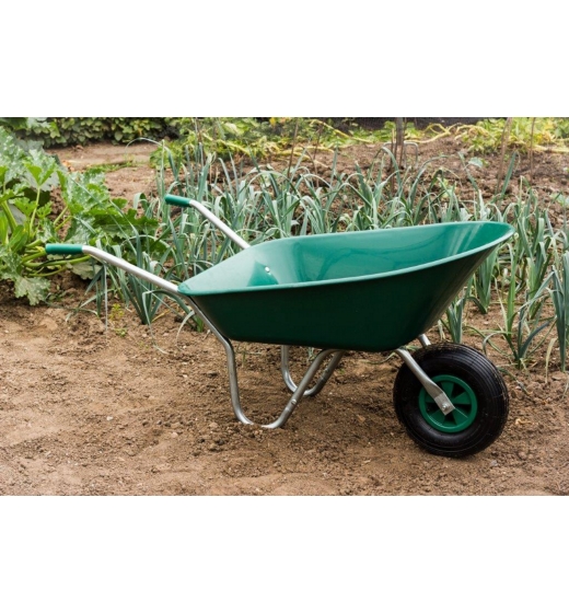 Ambassador Boxed Wheelbarrow 85L Green