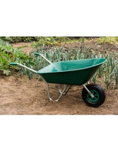 Ambassador Boxed Wheelbarrow 85L Green