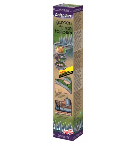 Defenders Prickle Strip Garden Fence Toppers 6 pack