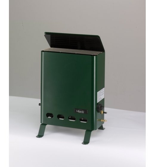 Lifestyle Eden Propane Greenhouse Heater 2kw Green, 337939, Lifestyle