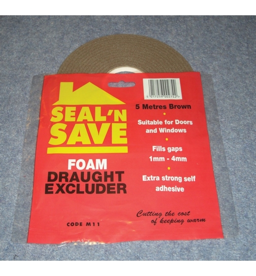 Stormguard Seal N Save Foam - 5m M11 Brown