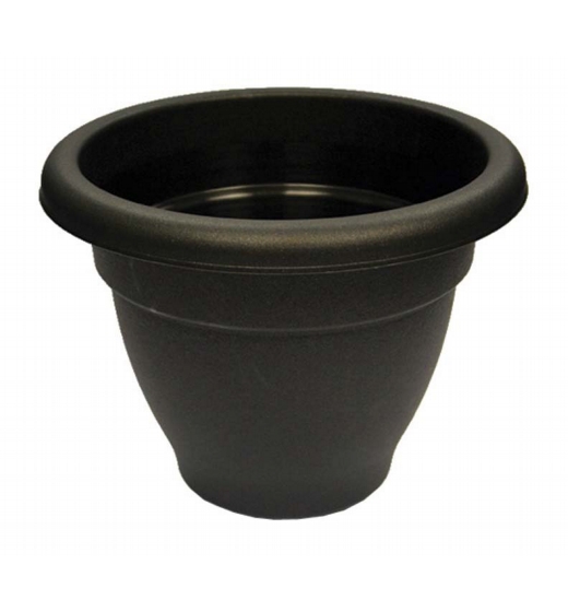 Winchester Round Bell Pot Ebony 30cm