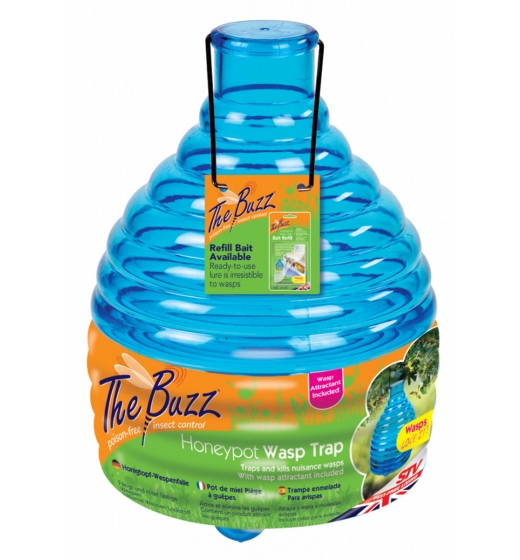 The Buzz Honeypot Wasp Trap With Bait 