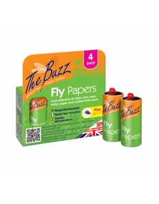 Zero In Fly Papers 4 Pack