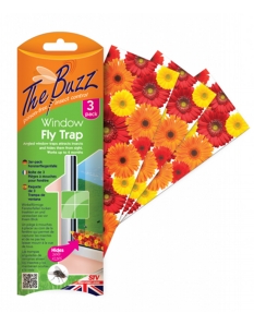 Zero In Window Fly Traps 3 Pack