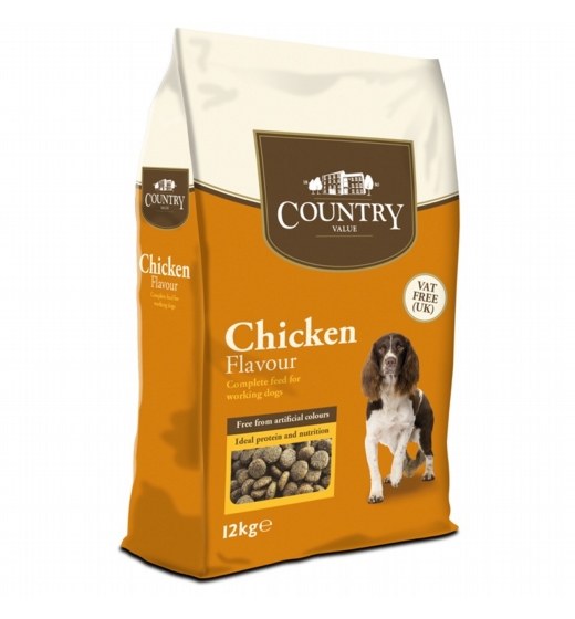 Country Value Chicken Dog Food 12kg