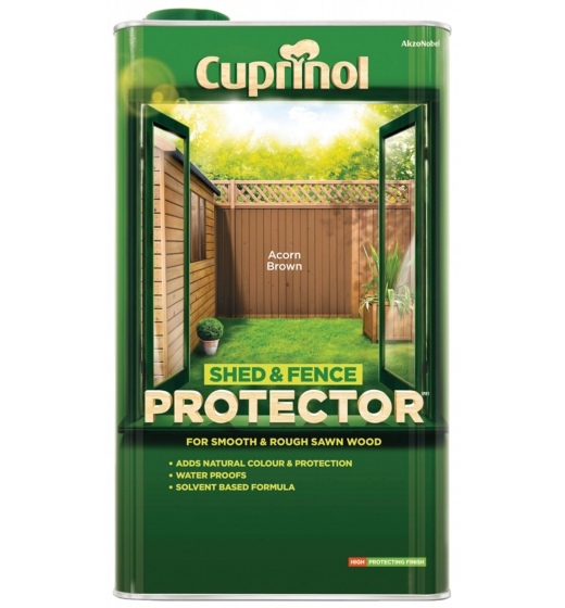 Cuprinol Shed & Fence Protector 5L Rustic Green