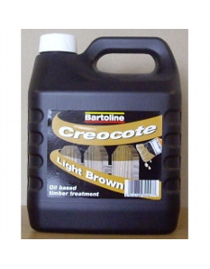 Bartoline Creocote Timber Treatment 4L Light Brown