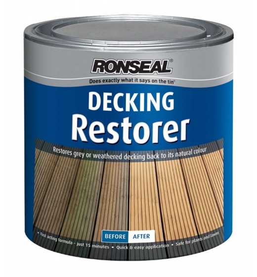 Ronseal Decking Restorer 2.5L, 376318, Ronseal, Decking Care Balsall