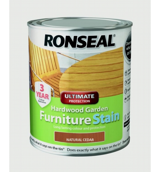 Ronseal Hardwood Furniture Stain 750ml Natural Cedar