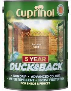 Cuprinol Ducksback 5L Autumn Gold