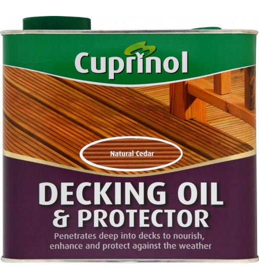 Cuprinol Decking Oil & Protector 2.5L Natural Oak