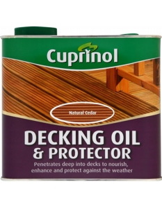 Cuprinol Decking Oil & Protector 2.5L Natural Oak