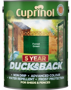 Cuprinol Ducksback 5L Forest Green