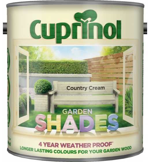 Cuprinol Garden Shades 2.5L Country Cream