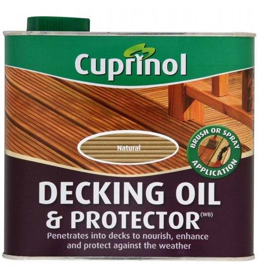 Cuprinol Decking Oil & Protector 2.5L Natural