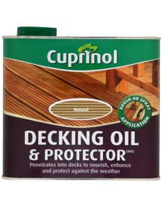 Cuprinol Decking Oil & Protector 2.5L Natural