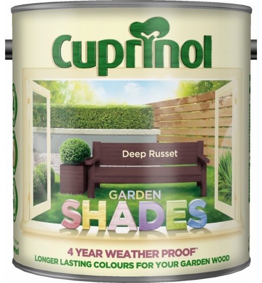 Cuprinol Garden Shades 2.5L Deep Russet