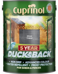 Cuprinol Ducksback 5L Silver Copse