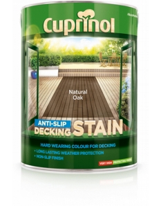 Cuprinol Anti Slip Decking Stain 5L Natural