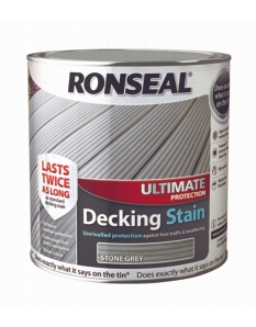 Ronseal Ultimate Protection Decking Stain 2.5L Stone Grey