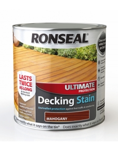 Ronseal Ultimate Protection Decking Stain 2.5L Mahogany