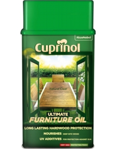 Cuprinol Ultimate Hardwood Furniture Oil 1L Clear