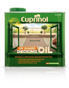 Cuprinol UV Guard Decking Oil 2.5L Natural Pine