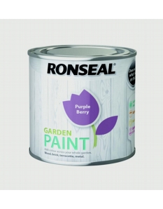 Ronseal Garden Paint 250ml Purple Berry